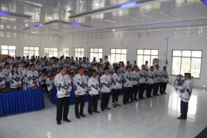 Lantik Pengurus PGRI Nias Utara, Ilyas Sitorus Minta Jaga Kekompakan Dan Kebersamaan Dan Terusla Jadi Pembelajar