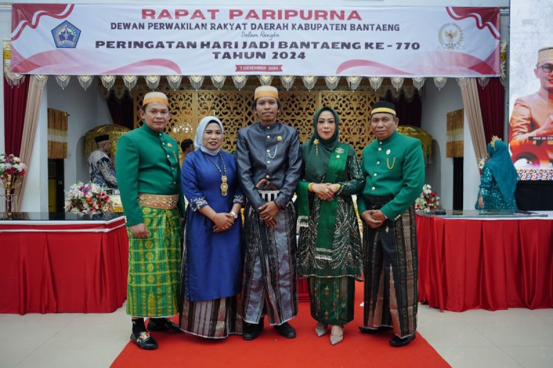 5 Legislator DPRD dari PPP Hadiri Rapat Paripurna Hari Jadi Bantaeng ke 770