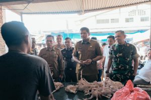 Dipimpin Bupati Bantaeng Uji Nurdin, Tim Pengendali Inflasi Daerah Tinjau Pasar