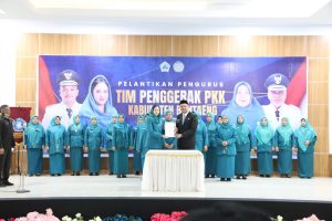 Dipimpin Gunya Paramasukhaputri, Bupati Uji Nurdin Lantik Pengurus TP-PKK Bantaeng