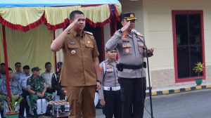 Kapolres Bersama Bupati Bantaeng Pimpin Apel Gelar Pasukan Operasi Pallawa