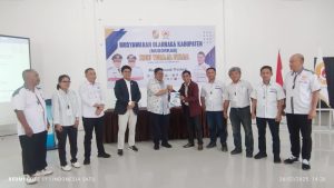 Resmi, dr. Budhi Karoma Ditetapkan Sebagai Ketua Umum KONI Toraja Utara Pada Musorkab IV