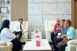 Perkuat Sinergi, Wakil Bupati Bantaeng H. Sahabuddin Berkunjung ke Kantor Kemenkum Sulsel
