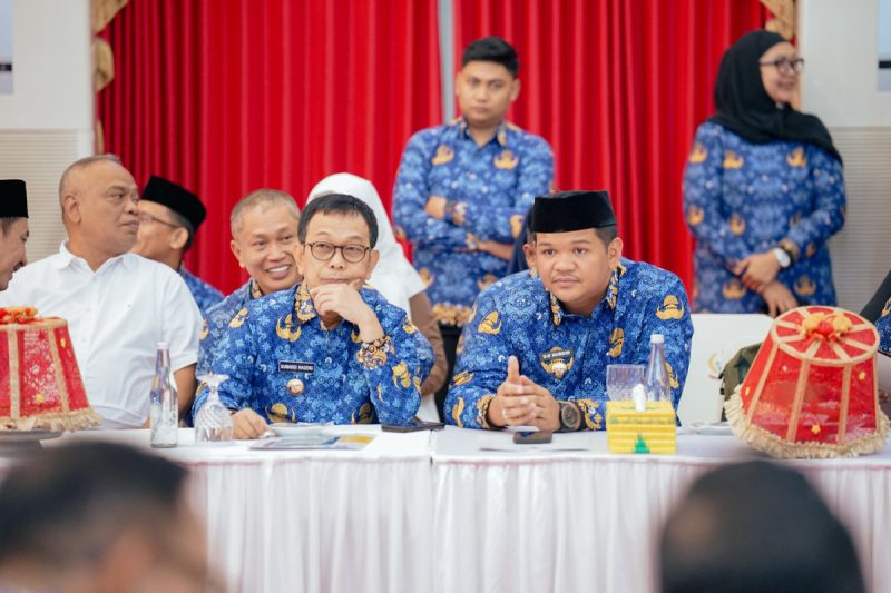 Gubernur Andi Sudirman Bersama Bupati Bantaeng Uji Nurdin Rapat Bahas Optimalisasi Sistem Pengairan Pertanian
