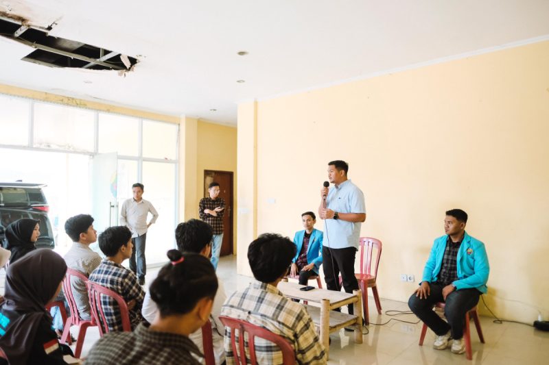 Kunjungi Asrama Mahasiswa di Makassar, Bupati Bantaeng Uji Nurdin Segera Rehab Bangunan