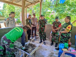 Tim Wasev Mabes TNI AD Kunjungi Lokasi TMMD Ke-124 di Wilayah Kodim 1410/Bantaeng