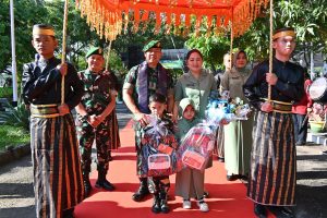 Danrem 141/Toddopuli Melaksanakan Kunjungan Kerja di Kodim 1410/Bantaeng