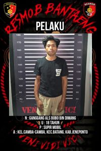 Terlibat Sejumlah Pencurian di Bantaeng, Residivis Asal Jeneponto di Amankan Polisi