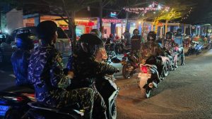 Malam Aman, Sinergi TNI dan Komduk Patroli Kolaborasi di Jantung Kota Bantaeng
