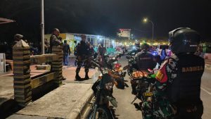 Kodim 1410/Bantaeng dan Komduk Hadirkan Rasa Aman di Malam Minggu Bantaeng