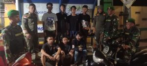 Patroli Malam Kolaborasi, TNI, Pemuda, dan Satpol PP Jaga Keamanan Kota Bantaeng