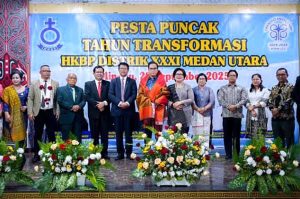 Wali Kota Medan Hadiri Pesta Puncak Tahun Transformasi HKBP Distrik 31 Medan Utara